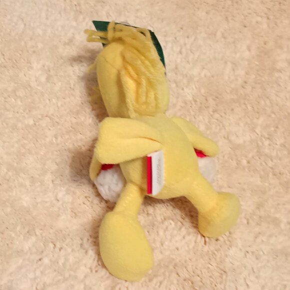 NWT ~ PEANUTS: Pride Woodstock Rainbow Squeaker & Crinkle 6 inch Pet Toy - Picture 10 of 11